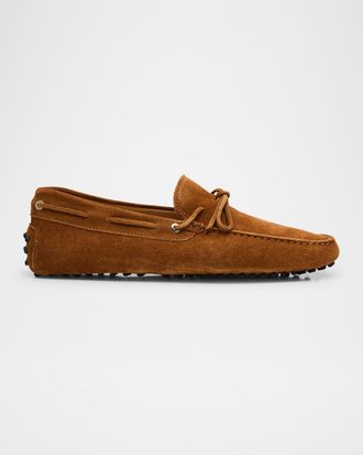 Paul Stuart Men & apos;s Dino Suede Driving Shoes