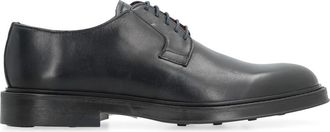 Bruno Magli Klassieke leren veterschoenen - Heren - Nette schoenen - Blauw - 41 EU - Leer - Schoenen