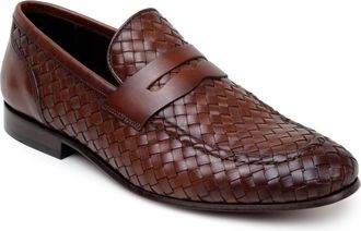 Belvedere Mens Luca Loafer In Ant. Tan