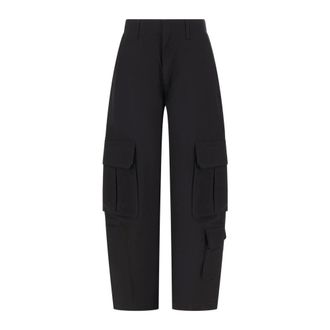 A Gold E Pantaloni Larghi - - Trousers - Donna - Nero - W27