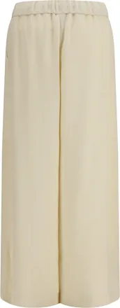 Gabriela Hearst Womens Gelos Pants Ivory Alpaca Vicugna Pacos Trousers