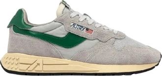 Autry Innovatieve hardloopsneakers in blauw/geel - Dames - Sneakers - Grijs - 37 EU - Leer - Schoenen