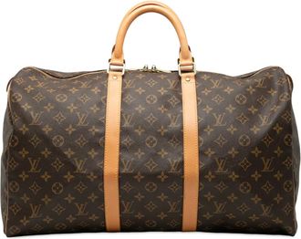 Louis Vuitton 1999 Monogram Keepall 50 travel bag - Marrone