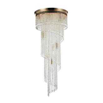 Maytoni Cascade Lampadario Oro Antico & Cristallo, 12 Luci, E14