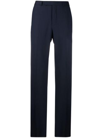 Ermenegildo Zegna slim-fit tailored trousers - Blue
