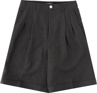 Jacquemus Pastro Bermuda Shorts - Heren - Korte Broeken - Grijs - M - Katoen - Korte Broeken
