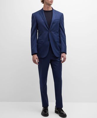 Corneliani Mens Tic Academy Suit