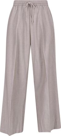 Fear of God Grey Fabric Adjustable Waistband Wide-Leg Sweatpants