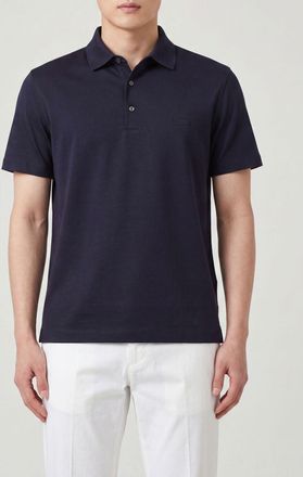 Ermenegildo Zegna Polo in cotone con logo