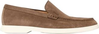 HUGO BOSS Casual Schoeisel - Heren - Loafers - Bruin - 42 EU - Schoenen