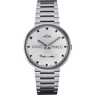 Mido Commander 1959 Automatic Bracelet Watch, 37mm in Silver at Nordstrom