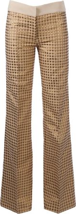 Giles flared trouser - Toni neutri