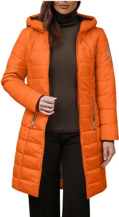Generic Winter Jackets for Women Thick Fleece Lined Womens Coats Quilted Jackets Warm Fuzzy Waterproof Coat Padded Windproof Ladies Puffer Coats Thermal Outdo