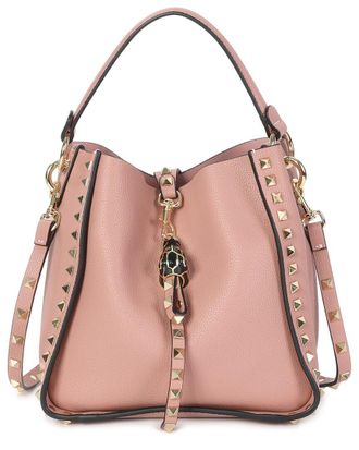Tiffany & Fred Pebbled Leather Bucket Bag