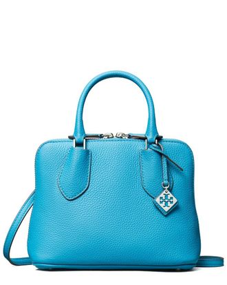 Tory Burch Mini Pebbled Leather Swing Satchel