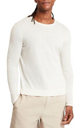 Ted Baker Yaen Textured Long Sleeve T-Shirt in White at Nordstrom, Size 6