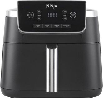 Ninja Air Fryer Pro Freidora De Aire, 4,7 L, Cesta Indiviual, 4 En 1, Fre&iacute;r Con Aire, Asar, Recalentar, Deshidratar, 1-2 Porciones, Digital, Cesta Y Rejilla