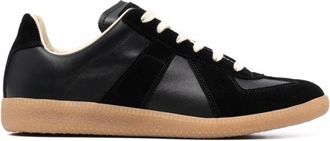 Maison Margiela Replica Sneakers - Dames - Sneakers - Zwart - 36 EU - Katoen - Schoenen