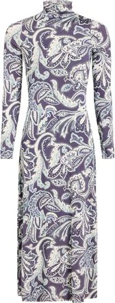 Marie Oliver Abito Paxton con stampa paisley - Blu