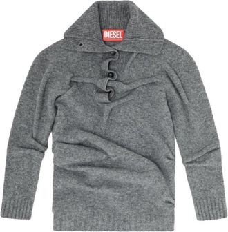 Diesel Grey Logo Sweatshirt