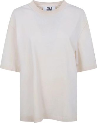 Golden Goose T-shirts en Polos - Heren - T-shirts - Beige - M - Katoen - Tops