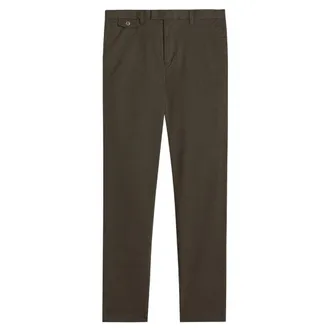 Ted Baker Genay Slim Fit Smart Khaki Broek