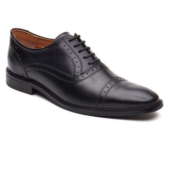 Base London Ascot Oxford Leather Mens Black Shoes - Size UK 12