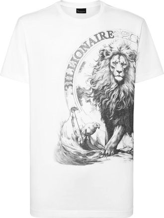 Billionaire Boys Club Tops, Heren, Wit, XL, Katoen, T-Shirt Ronde Hals