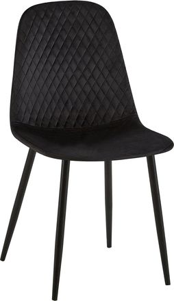 Clp Silla De Comedor Giverny En Tela O Terciopelo Terciopelo Negro