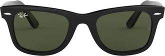 Ray-Ban Wayfarer Classic Zonnebril - Dames - Zonnebrillen - Groen - 54 MM - Accessoires