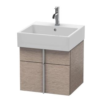Duravit Duravit Vero Air Mueble De Pared 48,4 X 43,1 Cm, 1 Caj&oacute;n, 1 Extra&iacute;ble, Para Vero Air 235050, Color (frente/cuerpo): Roble Cachemir Chapa De Madera Aut