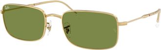 Ray-Ban RB3746 001/4E Mens Sunglasses Gold Size 59