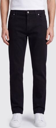 Dolce & Gabbana Jeans skinny slim fit in denim stretch a vita media con placca logo