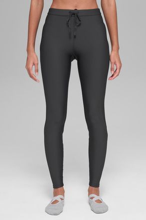 Alo | Airlift High-Waist Light Speed Legging in Anthracite Grey, Size: Medium