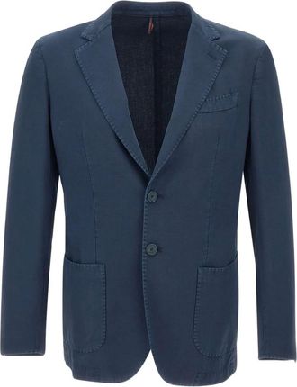 Santaniello Blazer monopetto - Blu