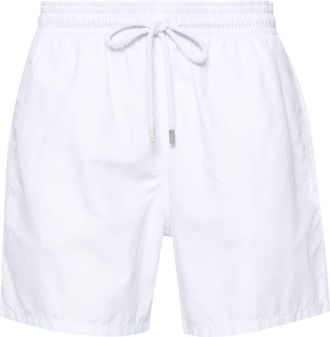 Vilebrequin elasticated-waist swim short - men - Polyamide/Recycled Polyamide - S - White