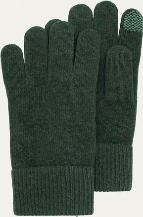 Bergdorf Goodman Cashmere Touchscreen Gloves
