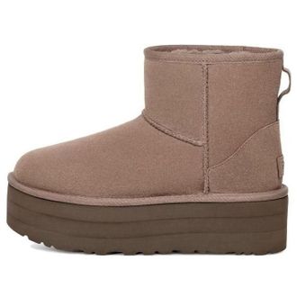 UGG (WMNS) UGG Classic Mini Platform Boot Smoke Plum 1134991-SKP