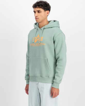 Alpha Industries Basic Hoody, Baumwollmischung, regular fit