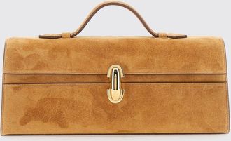 Savette Clutch Symmetry in pelle di vitello scamosciata con chiusura a girello