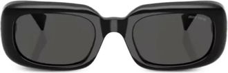 Miu Miu Sunglasses, female, Black, Size: 52 MM Sunglasses