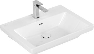Villeroy & Boch Villeroy&boch - Lavabo con mueble Subway 3.0 de 650 x 470 mm, 1