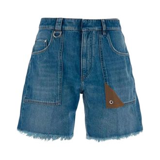 Fendi Denim Bermudas - male - Fendi - Denim Shorts - Blue - W33 - Shorts