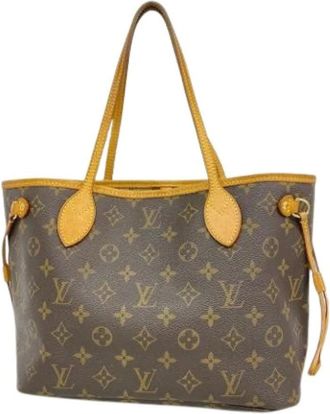 Louis Vuitton Pre-owned Tote Bags, female, Brown, Size: ONE SIZE Pre-owned Neverfull PM Tote Bag