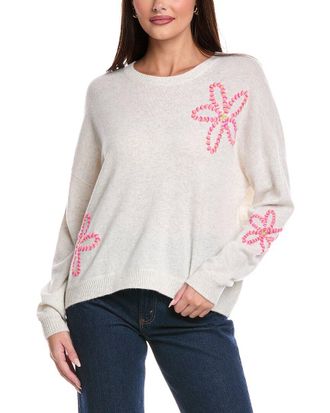 Brodie Camilla Flower Cashmere Sweater