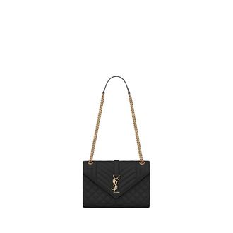 Saint Laurent Envelope Medium - Bags - Mujer - Negro - ONE SIZE