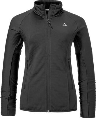 Sch&ouml;ffel Fleece Jacket Cascata Fleecejacke f&uuml;r Damen | schwarz/grau
