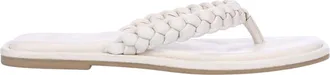 Dune London Dames/Dames Teen Post Platte Sandalen (Ecru)