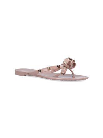 Valentino Garavani Womens Sandals Pink Polyvinyl Chloride