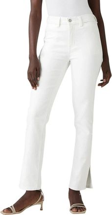 Levi's Tailored 724 Straight Jeans Womens White Denim High Rise PALL532